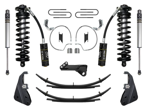 ICON 2023 Ford F250/F350 4-5.5in Stage 1 Coilover Conversion System w/ Expansion Packs - K63171L Photo - Primary