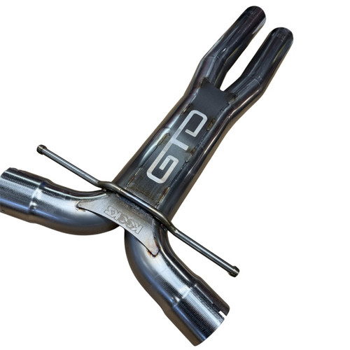 Kooks 2025+ Ford Mustang GTD 5.2L 3in OEM Connection GREEN Catted X-Pipe (Kooks Header Required) - 11575380 Photo - Primary