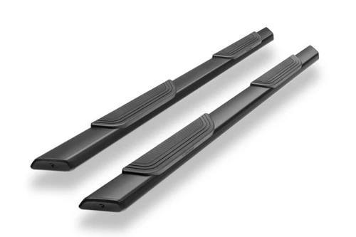 RealTruck 20-26 Jeep Gladiator JT Crew Cab Traxio 4in Nerf Bars - Textured Black - NBF24-87301-28T Photo - Primary