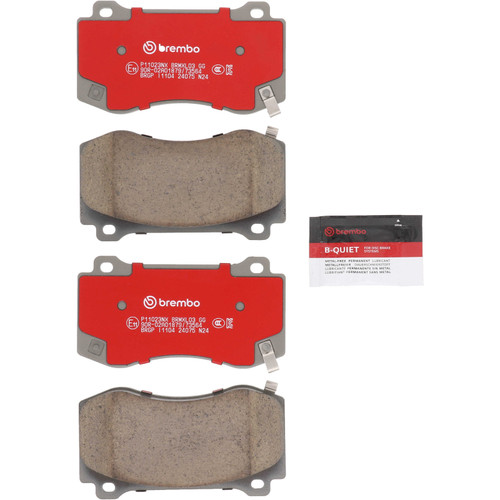 Brembo 2007+ Dodge Challenger / 05-10 Dodge Charger Xtra Ceramic Brake Pad - Front - P11023NX Photo - out of package