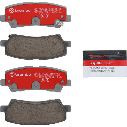 Brembo 14-23 Ford Mustang Xtra Ceramic Brake Pad - Rear - P24205NX Photo - out of package