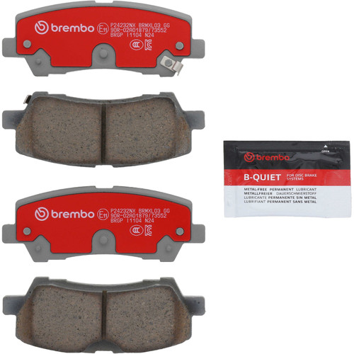 Brembo 14-23 Ford Mustang Xtra Ceramic Brake Pad - Rear - P24232NX Photo - out of package