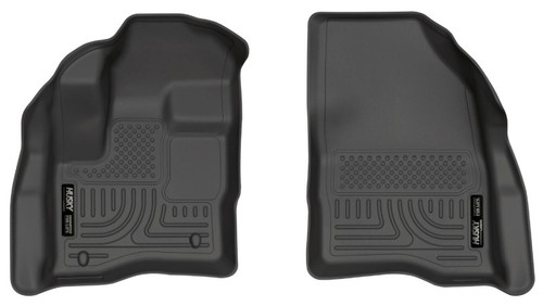 Husky Liners 10-19 Ford Taurus WeatherBeater Front Floor Liner - Black - 17031 Photo - Primary