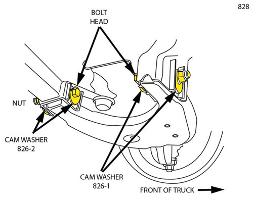 MOOG 10-23 Lexus GX460 Front Caster/Camber Kit - K100129 Photo - Close Up