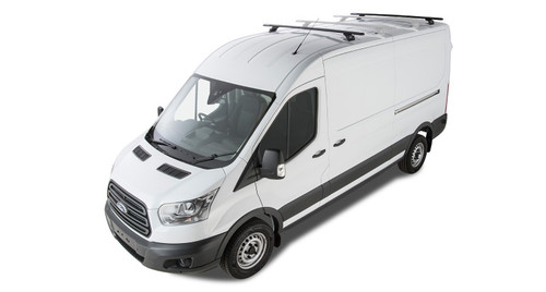 Rhino-Rack 14-21 Ford Transit 2 Door Wagon Vortex RLTP 2 Bar Roof Rack - Black - JA6333 Photo - Primary