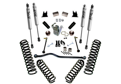 Superlift 07-18 Jeep Wrangler JK 2 Door 4in Lift Kit w/ Fox Shocks - K927F Photo - Primary