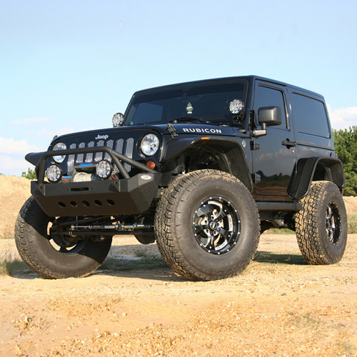 Superlift 07-18 Jeep Wrangler JK 2 Door 4in Lift Kit w/ Fox Shocks - K927F Photo - Mounted