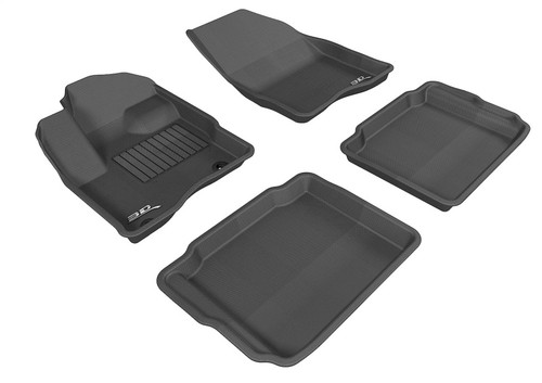 3D MAXpider 10-19 Ford Taurus Kagu Black Full Set (Post) - L1FR01801509 Photo - Primary