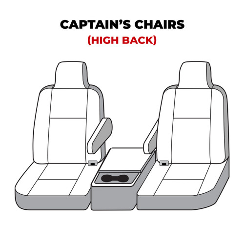 Covercraft Endura Waterproof Polyester SeatSaver Custom Front Row Seat Covers - SS2257WFBK Photo - out of package