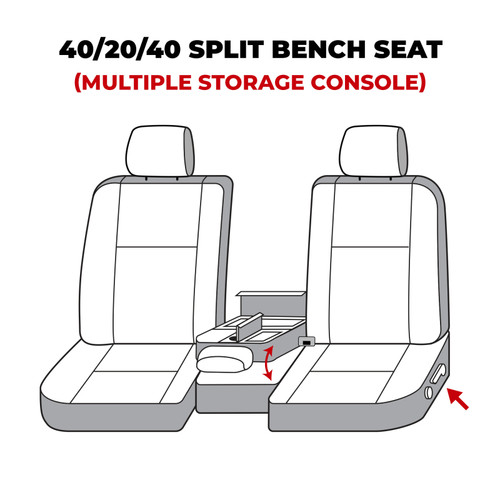 Covercraft Endura Waterproof Polyester SeatSaver Custom Front Row Seat Covers - SS3384WFBK Photo - out of package