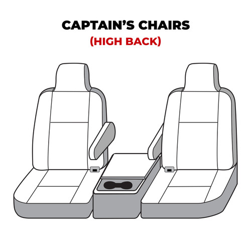 Covercraft 00-06 Ford Excursion Carhartt Super Dux SeatSaver Custom Front Row Seat Covers - Black - SSC2299COBK Photo - out of package