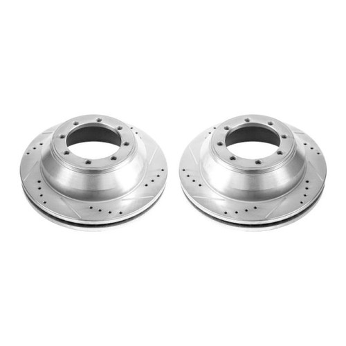 Power Stop 17-18 Ford E-450 Super Duty Rear Drilled & Slotted Rotor - Pair - AR85125XPR Photo - Primary