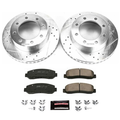 Power Stop 10-12 Ford F-450 Super Duty Front Z23 Evolution Brake Kit - K1781 Photo - Primary