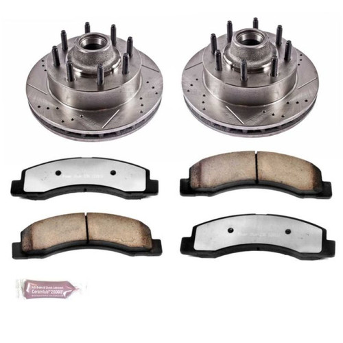 Power Stop 99-02 Ford F-350 Super Duty Front Z36 Truck & Tow Brake Kit - K1893-36 Photo - Primary