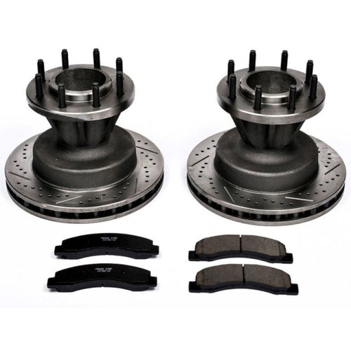 Power Stop 99-02 Ford F-350 Super Duty Front Z23 Evolution Brake Kit - K2907 Photo - Primary