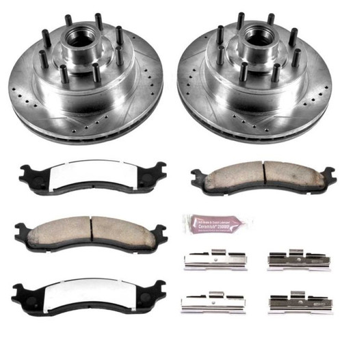 Power Stop 99-07 Ford E-350 Super Duty Front Z36 Truck & Tow Brake Kit - K5088-36 Photo - Primary