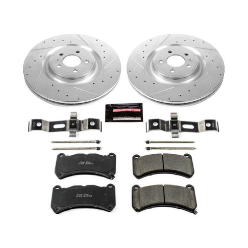 Power Stop 13-14 Ford Mustang Front Z23 Evolution Brake Kit - K6400 Photo - Primary