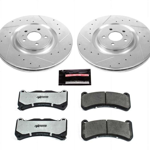 Power Stop 13-14 Ford Mustang Front Z26 Street Brake Kit - K6400-26 Photo - Primary