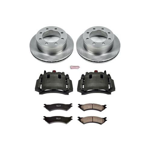 Power Stop 99-07 Ford E-350 Super Duty Rear Autospecialty Kit w/Cals - KCOE5203 Photo - Primary