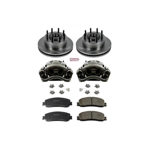 Power Stop 2012 Ford F-350 Super Duty Front Autospecialty Kit w/Cals - KCOE6550 Photo - Primary