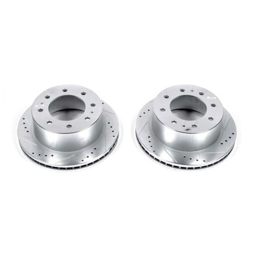Power Stop 11-20 GMC Sierra 3500 HD Rear Drilled & Slotted Rotor - Pair - AR82155XPR Photo - Primary
