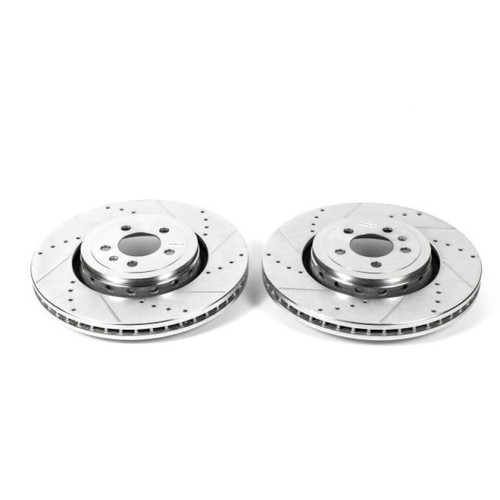 Power Stop 14-22 Dodge Charger Front Drilled & Slotted Rotor - Pair - AR83092XPR Photo - Primary