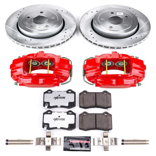 Power Stop 06-10 Jeep Grand Cherokee Rear Z26 Street Kit w/Cals - KC2949-26 Photo - Primary