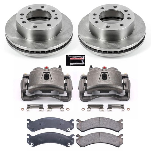 Power Stop 07-10 GMC Sierra 3500 HD Front Autospecialty Kit w/Cals - KCOE2071A Photo - Primary