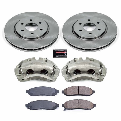 Power Stop 16-22 Nissan Frontier Front Autospecialty Kit w/Cals - KCOE8325 Photo - Primary