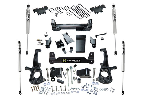 Superlift 11-19 Chevy Silv 2500HD 6in Lift Kit w/ Fox 2.0 Shocks - K150F Photo - Primary