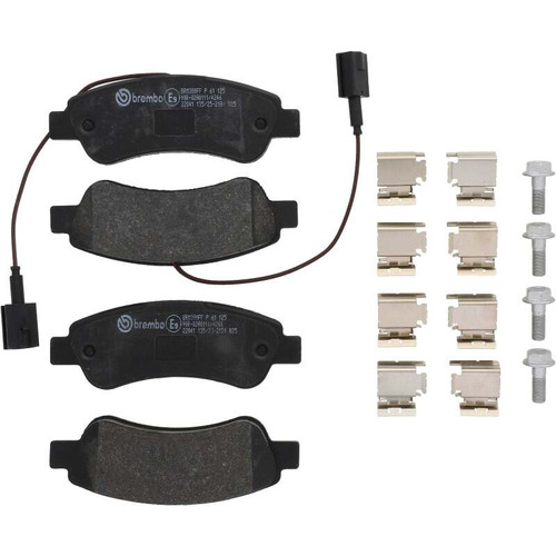 Brembo OE 2015 RAM ProMaster 1500/17-21 ProMaster 1500/2015 ProMaster 2500 Low-Met Brake Pad - Rear - P61125 Photo - Close Up