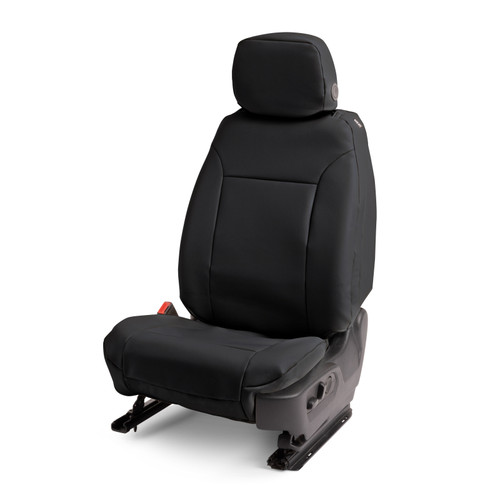 Covercraft 14-18 Chevrolet Silverado/GMC Leatherette PrecisionFitSecond Row Seat Covers - Blk - GTC1241LTBK Photo - out of package