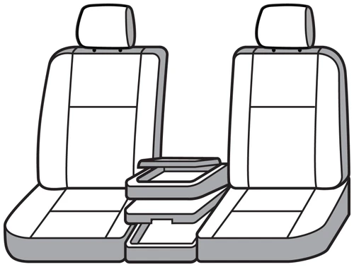 Covercraft Endura Waterproof Polyester SeatSaver Custom Front Row Seat Covers - SS3381WFBK Photo - out of package