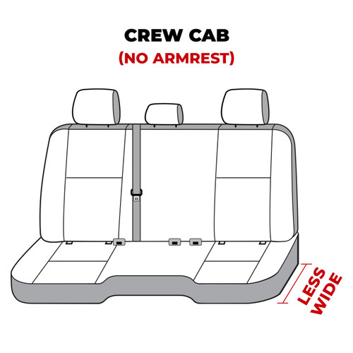 Covercraft 11-24 Dodge Ram Polycotton SeatSaver Custom Second Row Seat Covers - Taupe - SS7432PCTP Photo - out of package