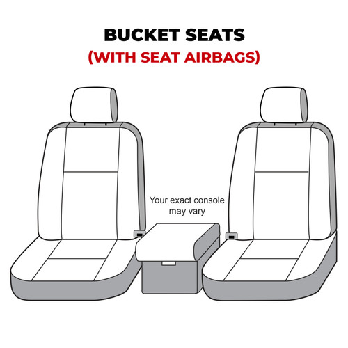 Covercraft 19-24 Dodge Ram Carhartt SeatSaver Custom Front Row Seat Covers - Brown - SSC2544CABN Photo - out of package