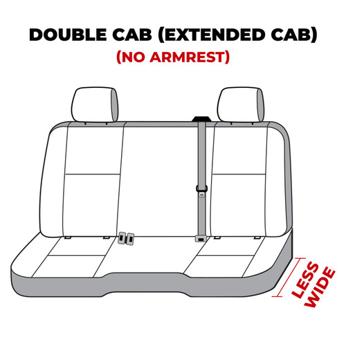 Covercraft 14 Chevrolet Silverado Carhartt Super Dux SeatSaver Custom Second Row Seat Covers - Black - SSC8431COBK Photo - out of package