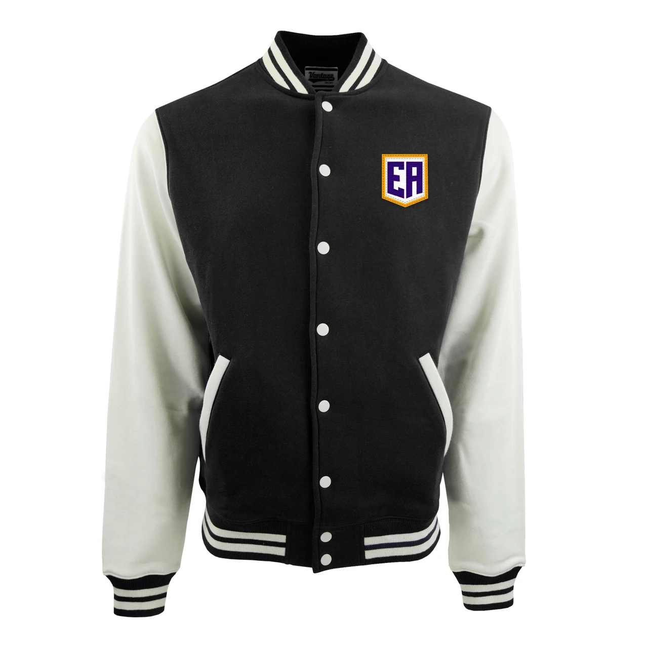 Vantage Varsity Jacket Black