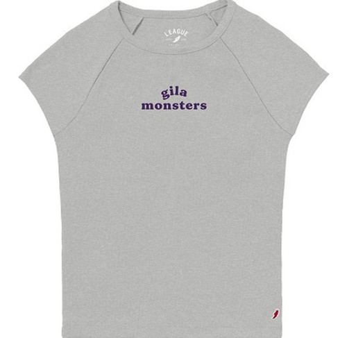 Steel Grey Ribbed Tee
