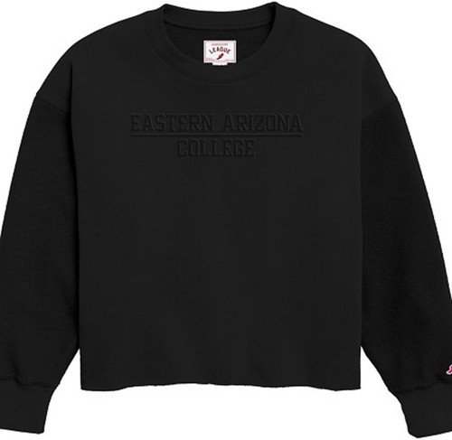 Reverse Fleece Oversized Midi Vintage Black