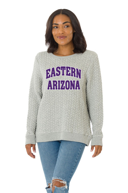 Quilted Crewneck Heather