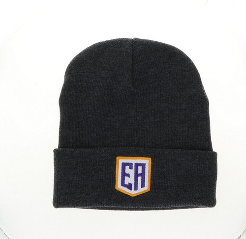 Adult Cuff Charcoal Beanie