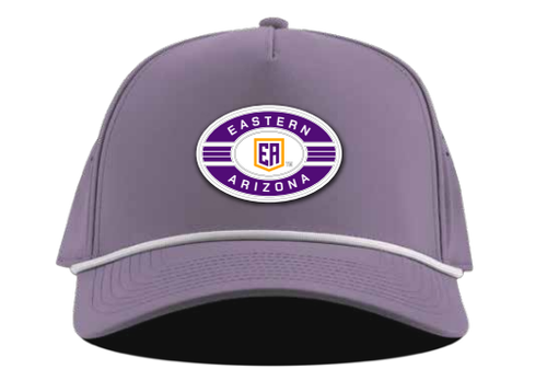 Branded Bills Purple with White Rope