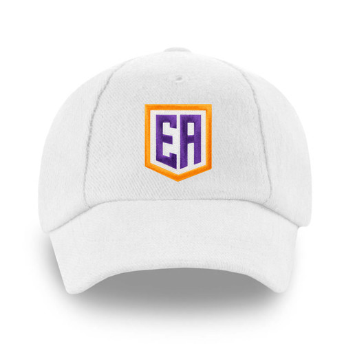 White Youth Baseball Cap