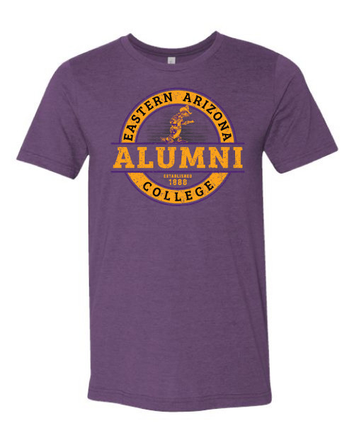 Retro Alumni Tee Purple