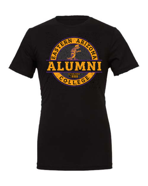 Retro Alumni Tee Black