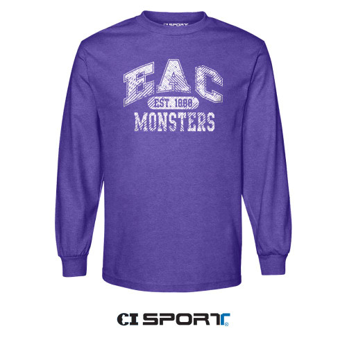 Long Sleeve Purple Heather Tee