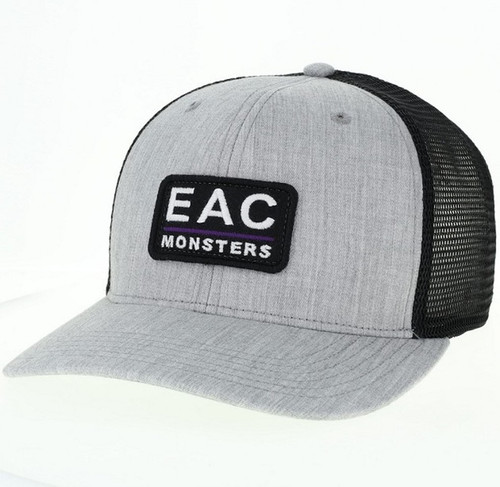 Melange Grey/Black Trucker with Patch