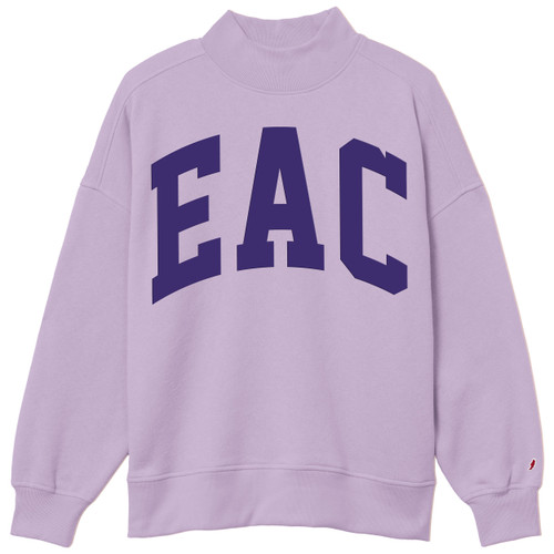 Lilac Diana Mock Neck