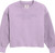 Reverse Fleece Oversized Lilac Midi