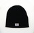 Black Non-Cuff Beanie